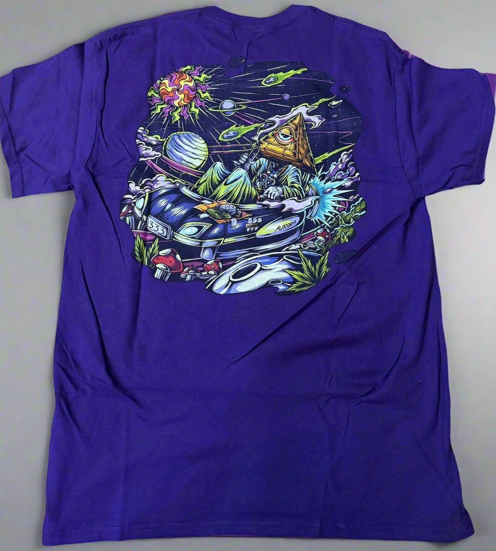 Purple Short sleeve t-shirt