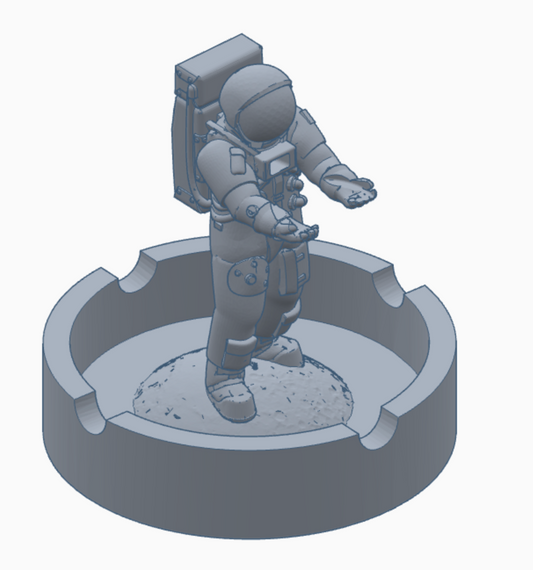 Hashastronaut ashtray