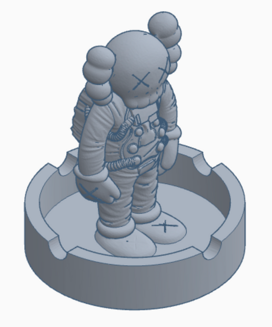 astronaut kaws ashtrays