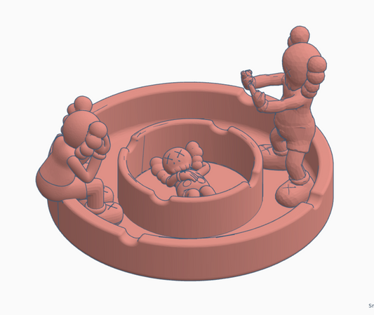 Mega KAWS ashtray