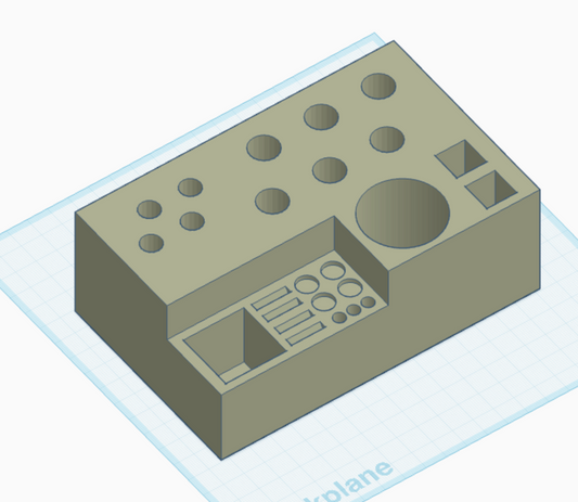small dabbing station 3d printed