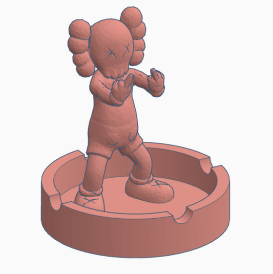flick kaws ashtray