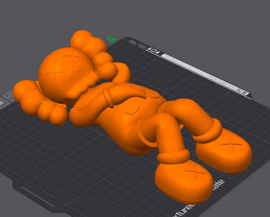 Japan lay kaws 10in 3d printed