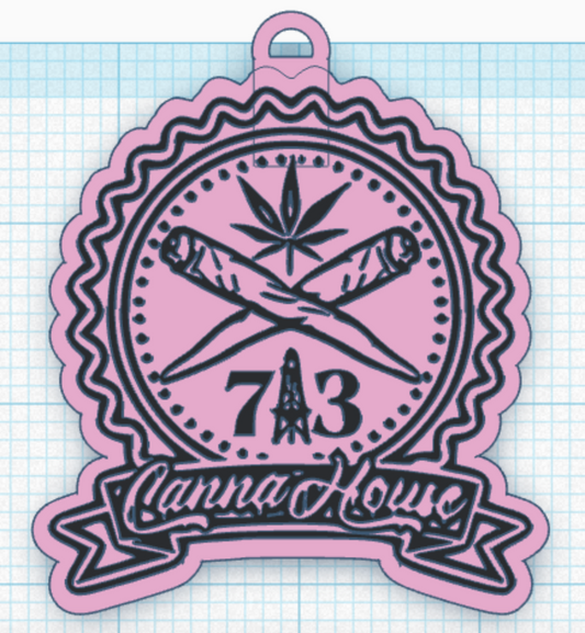 canna house keychain